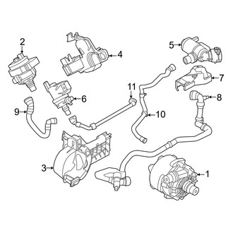 BMW OE - Cooling - Water Pump (Auxiliary)