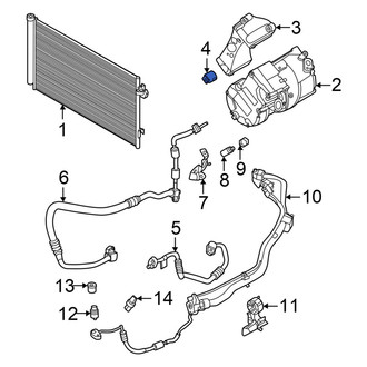 BMW OE - A/C Compressor Bracket