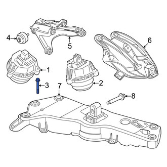 BMW OE - Engine Mount Bolt