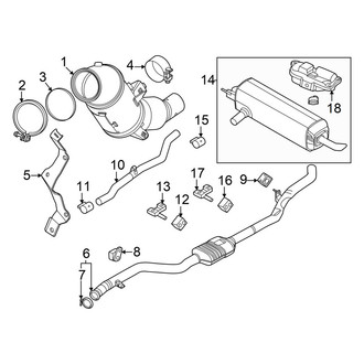 BMW OE - Exhaust System - Exhaust Components