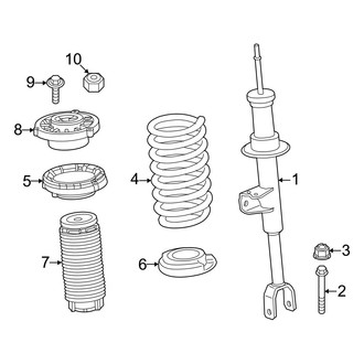 BMW OE - Front Suspension - Struts & Components (W/O VDC Suspension)