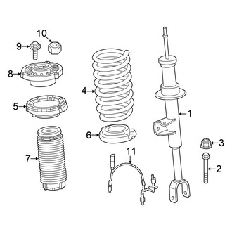 BMW OE - Front Suspension - Struts & Components (With VDC Suspension)