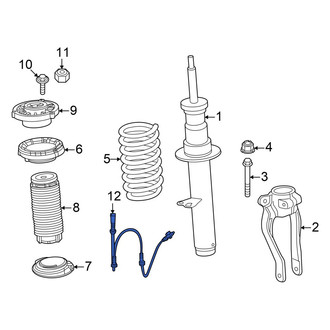 BMW OE - Front Suspension Self-Leveling Wiring Harness
