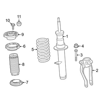 BMW OE - Front Suspension - Struts & Components (With M Sport Package)