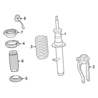 BMW OE - Front Suspension - Struts & Components