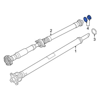 BMW OE - Drive Shaft Nut