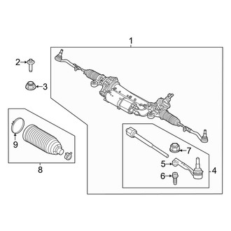 BMW OE - Steering Gear & Linkage (Front)