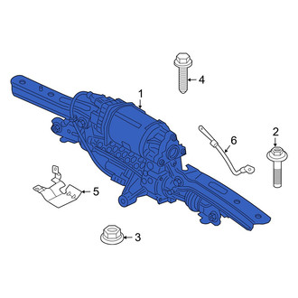 BMW OE - Rear Rack and Pinion Assembly