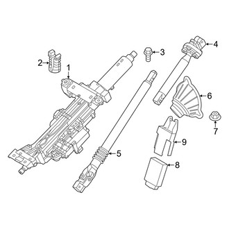 BMW OE - Steering Column Assembly (Power Tilt)