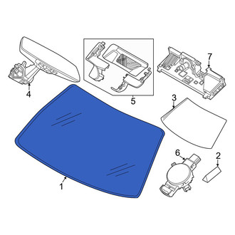 BMW OE - Front Windshield