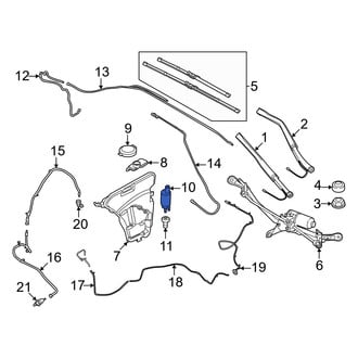 BMW OE - Windshield Washer Pump