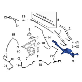 BMW OE - Wiper Motor