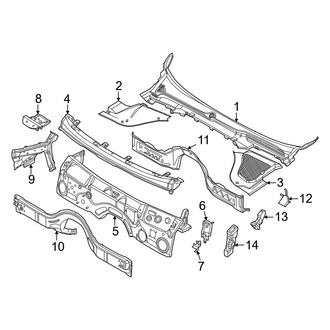 BMW OE - Cowl