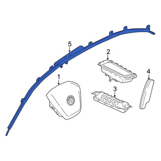 BMW OE - Right Curtain Air Bag