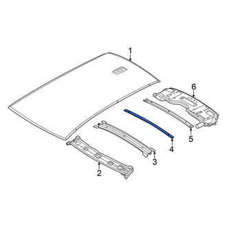 BMW OE - Center Roof Bow