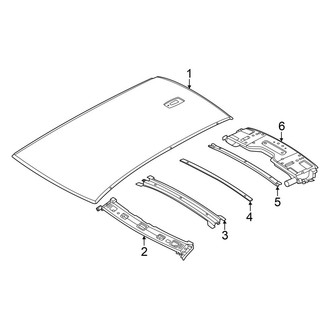 BMW OE - Roof & Trim (W/O Panoramic Glass Roof)