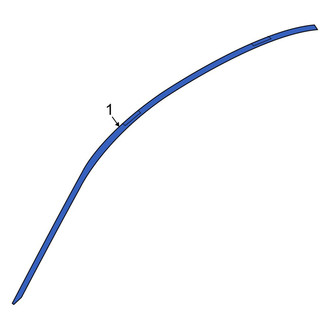 BMW OE - Left Roof Molding