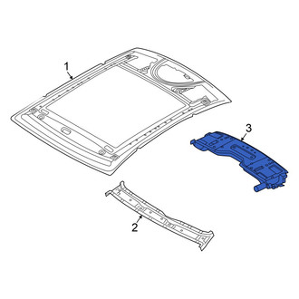 BMW OE - Rear Roof Header Panel