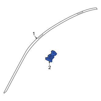 BMW OE - Roof Drip Molding Clip
