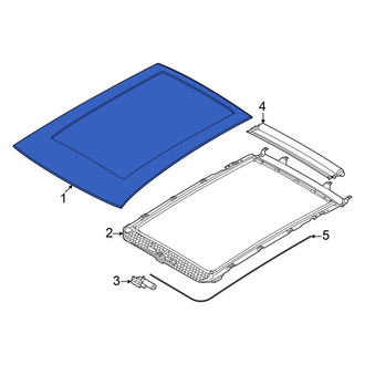 BMW OE - Sunroof Glass