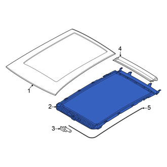BMW OE - Sunroof Frame