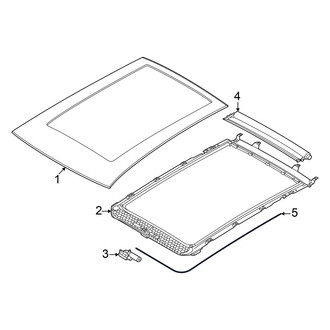 BMW OE - Sunroof Cable