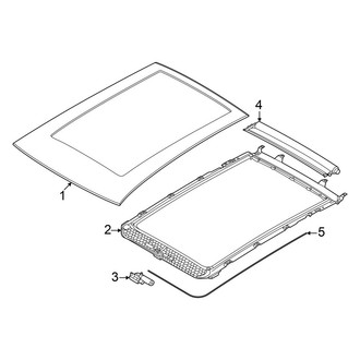 BMW OE - Roof - Sunroof (With Panoramic Glass Roof)