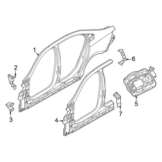 BMW OE - Pillars, Rocker & Floor - Uniside (Outer Components)