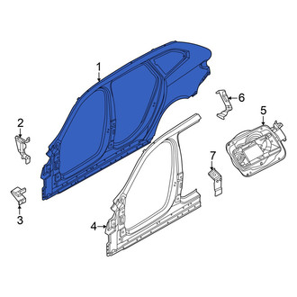 BMW OE - Rear Left Quarter Panel