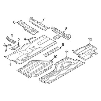 BMW OE - Pillars, Rocker & Floor - Floor