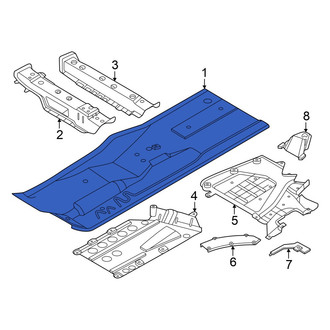 BMW OE - Rear Forward Floor Pan
