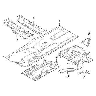 BMW OE - Pillars, Rocker & Floor - Floor