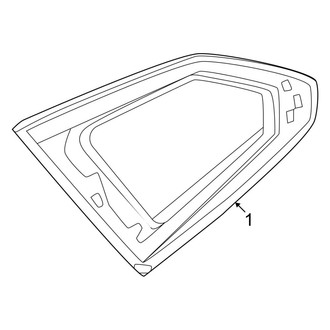 BMW OE - Quarter Panel - Glass
