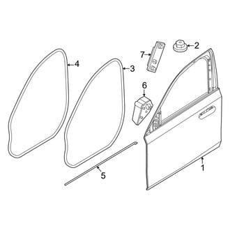 BMW OE - Front Door - Door & Components