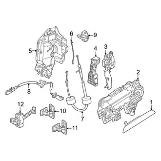 BMW OE - Front Door - Lock & Hardware