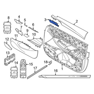 BMW OE - Speaker Cover