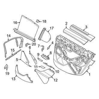 BMW OE - Rear Door - Interior Trim