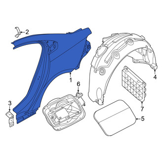 BMW OE - Rear Left Quarter Panel