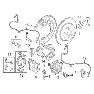 BMW OE - Rear Suspension - Brake Components