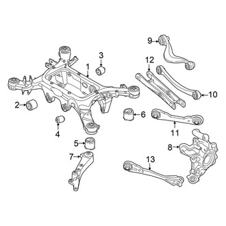 BMW OE - Rear Suspension - Suspension Components