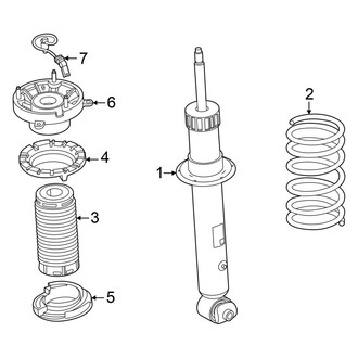 BMW OE - Rear Suspension - Struts & Components