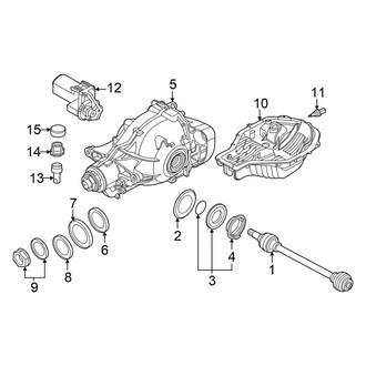 BMW OE - Rear Suspension - Axle & Differential