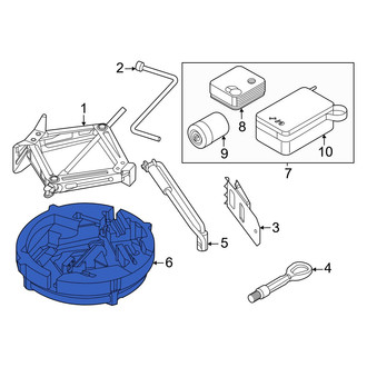 BMW OE - Rear Floor Storage Compartment