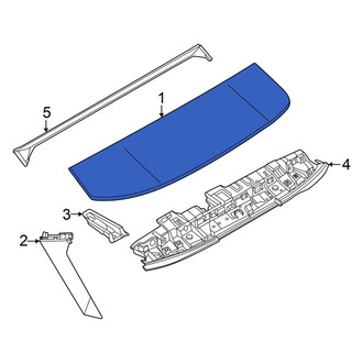BMW OE - Rear Upper Center Spoiler