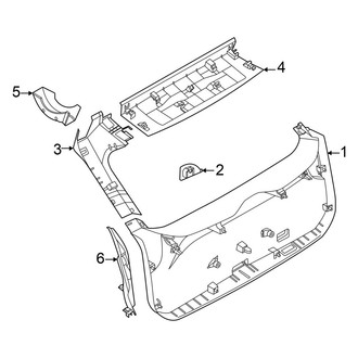 BMW OE - Lift Gate - Interior Trim