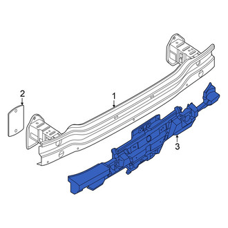 BMW OE - Rear Bumper Cover Reinforcement