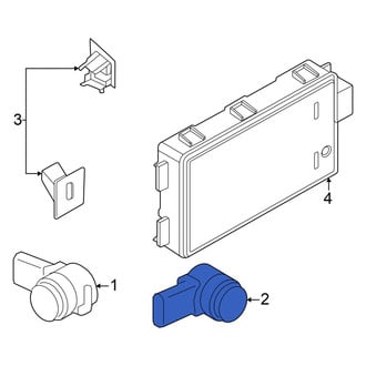 BMW OE - Rear Parking Aid Sensor