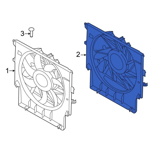 Engine Cooling Fan Shroud