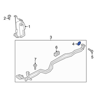BMW OE - Automatic Transmission Oil Cooler O-Ring