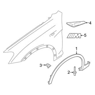 BMW OE - Fender - Exterior Trim